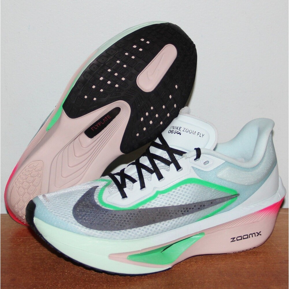 Nike Zoom Fly 6 Running Shoes Women 9 Glacier Ice Hyper Pink